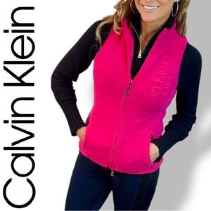 Calvin Klein Performance Stretchy Full Zip Vest L